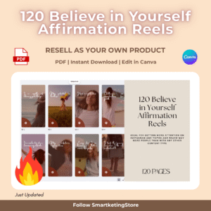 120 Believe in Yourself Affirmation Reels