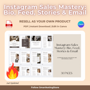 Instagram Sales Mastery: Bio, Feed, Stories & Email