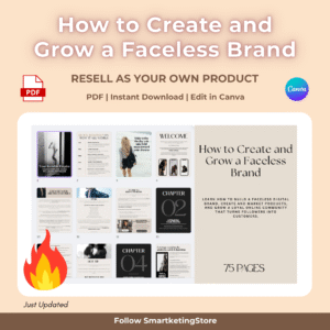 How to Create and Grow a Faceless Brand