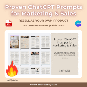 Proven ChatGPT Prompts for Marketing & Sales