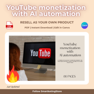 YouTube monetization with AI automation