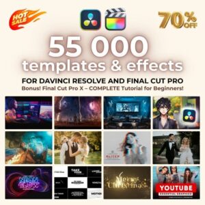 55K Templates - DaVinci - Final Cut.