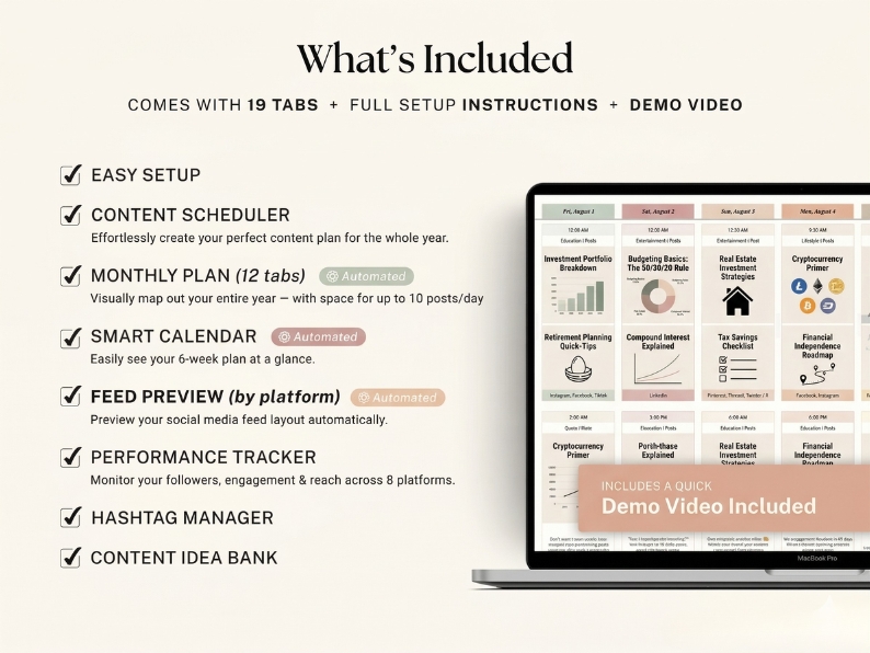 Social Media Planner – View 3