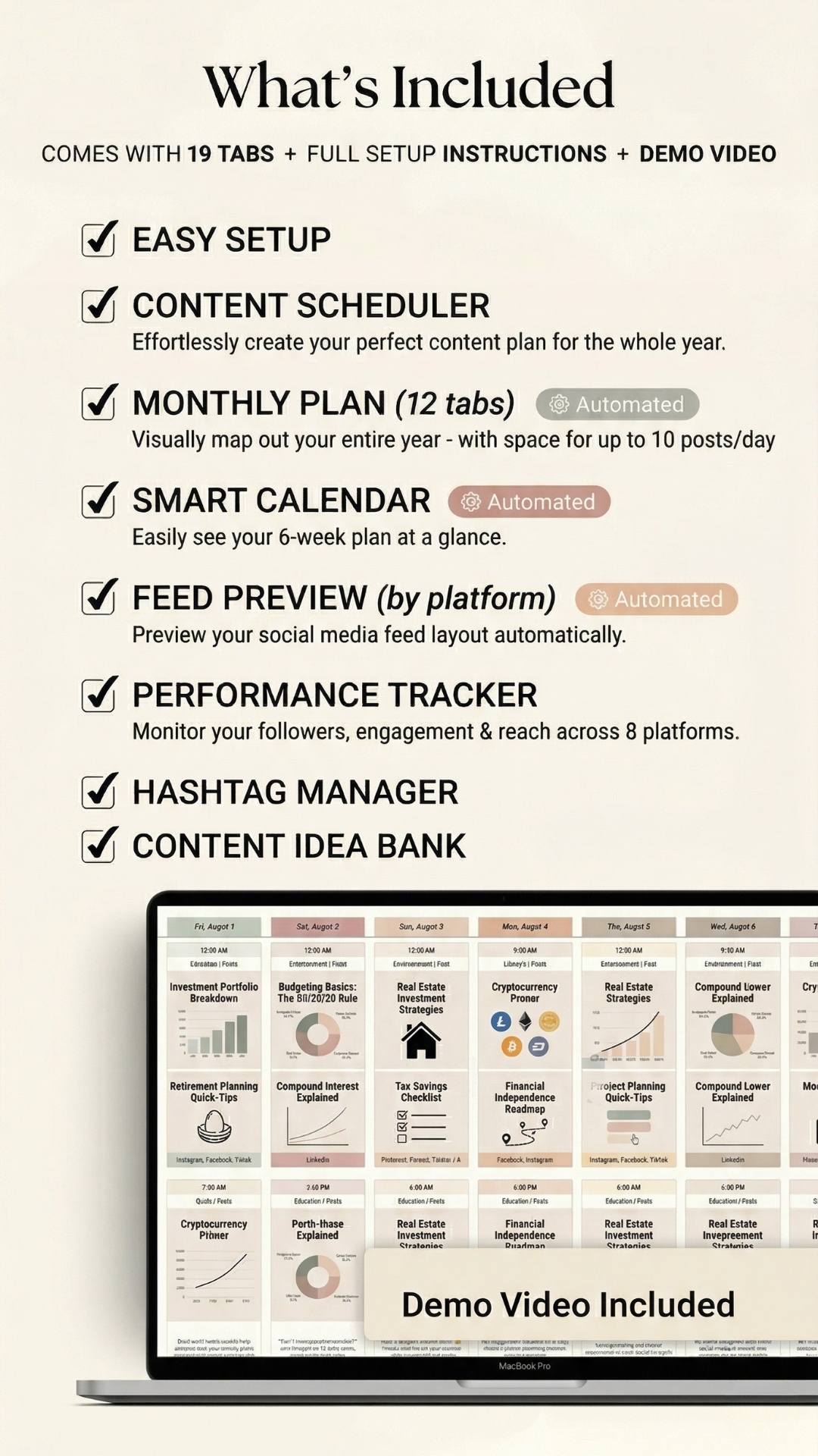 Social Media Planner Mobile – View 3