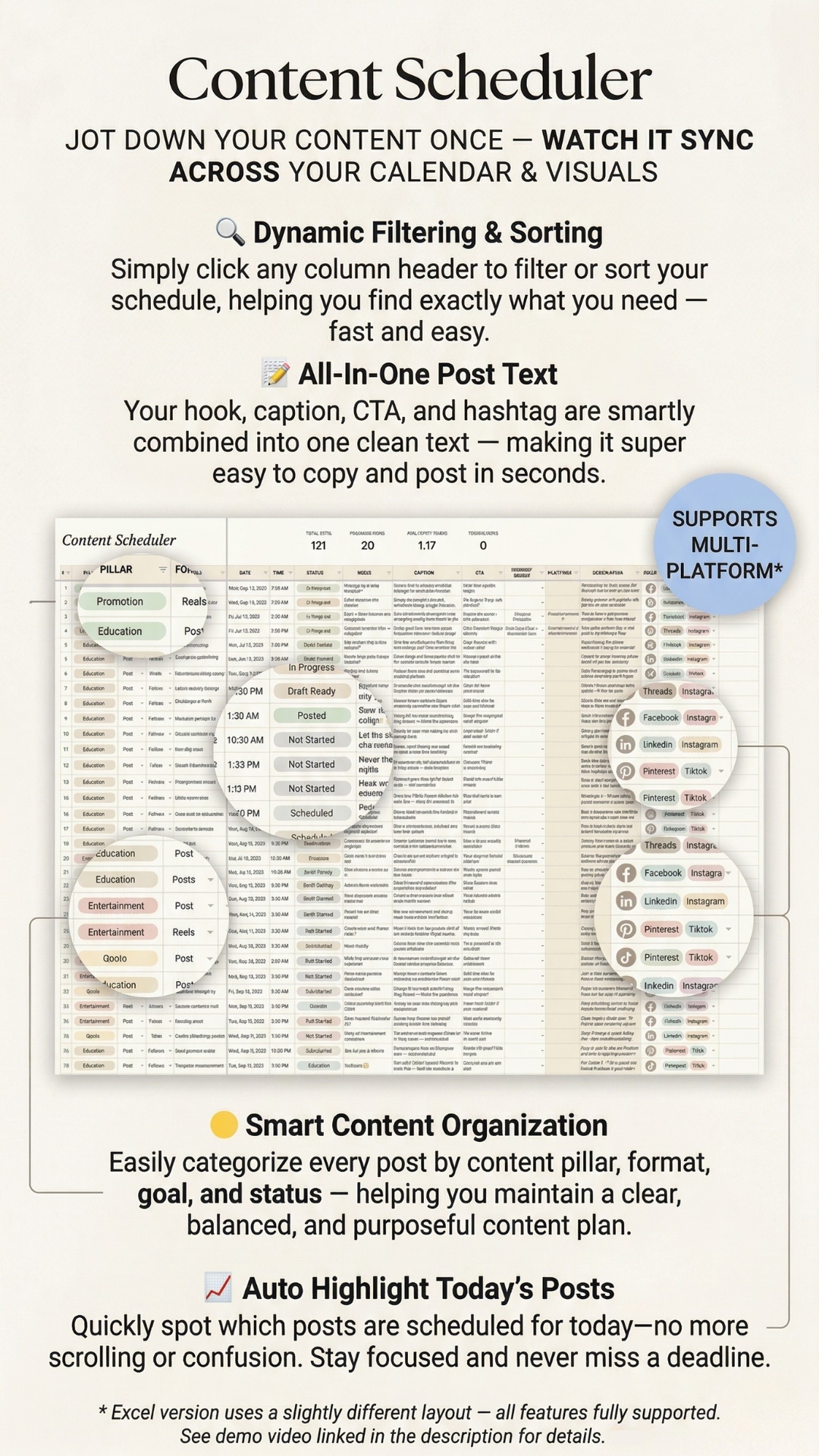 Social Media Planner Mobile – View 4
